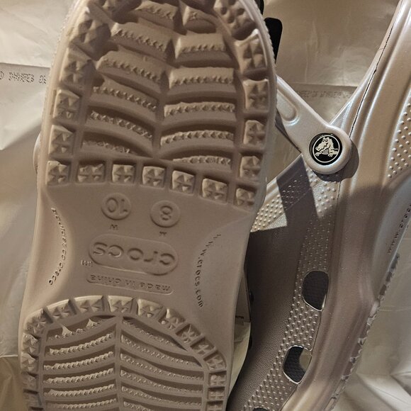 Women's Iridescent Purple Crocs - Picture 3 of 4